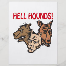 Perros del infierno tarjetón