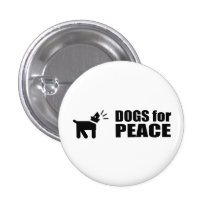 Perros para la paz pins