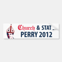 Perry 2012 pegatina de parachoque