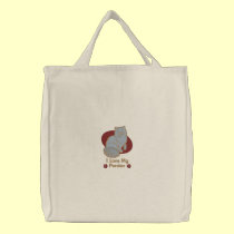 Persa del amor bolsas bordadas