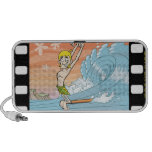 Persona que practica surf Joe Hangin diez Mp3 Altavoces