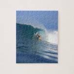 Persona que practica surf que practica surf la ond rompecabeza con fotos