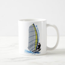 persona que practica surf taza de café