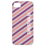 Personal conocido de encargo del modelo púrpura ro iPhone 5 Case-Mate cárcasas