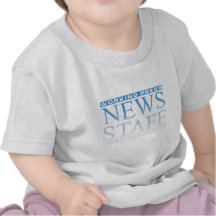 Personal de las noticias camiseta