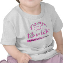 PERSONALICE A LA NOVIA DEL EQUIPO CAMISETA