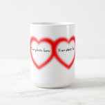 Personalice la taza del amor