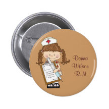 ¡Personalice los regalos triguenos de la enfermera Pin