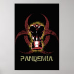 Personalizable de la careta antigás del Biohazard Posters