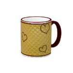 ¡Personalizable del ~ de los corazones! Tazas