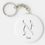 Personalizable del llavero del llavero de Aleph de