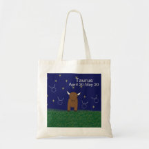 Personalizable del tauro bolsa de mano