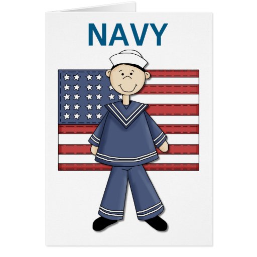 Personalizable del varón de la marina de guerra tarjeta