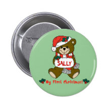 Personalizable mi primera camiseta del oso de pelu pin