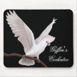 Personalizable Mousepad del Cockatoo de Goffin Alfombrilla De Raton