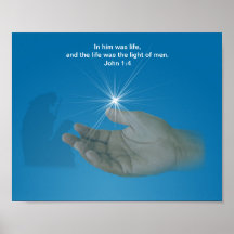 Personalizable religioso de la impresión del navid poster