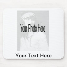 Personalizable - su foto y texto alfombrilla de raton