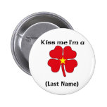 Personalizado béseme que soy botón de Vietamese Pins