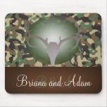 Personalizado cazando las astas Camo Mousepad del 