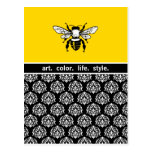 Personalizado de la abeja de la miel postal