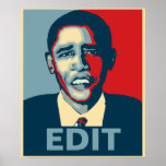 Personalizado de Obama Poster