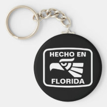 Personalizado del personalizado del en la Florida  Llavero Personalizado