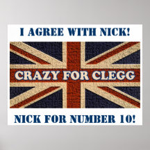 ¡Personalizado estoy de acuerdo con Nick! Posters
