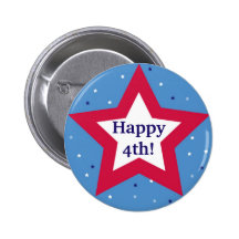 Personalizado feliz del Día de la Independencia de Pins