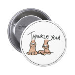 Personalizado gracias regalo pins