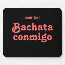 Personalizado latino del baile de la salsa de Bach Alfombrillas De Raton