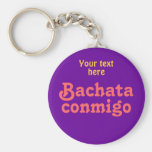 Personalizado latino del baile de la salsa de Bach Llavero