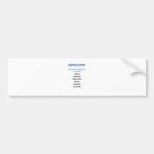 ¡Personalizado le!!!!!! Pegatina De Parachoque