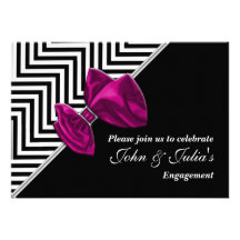 PERSONALIZADO negro púrpura del aniversario del co Invitaciones Personales