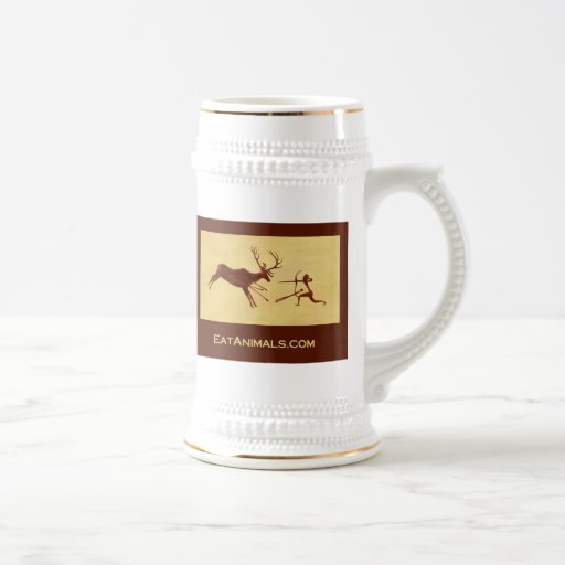 personalizado Stein de EatAnimals.com Tazas