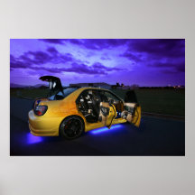 Personalizado WRX Subie de la calle Impresiones