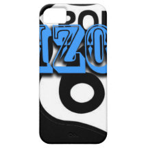 ¡Personalizar azul de la ruta 66 de Arizona él! iPhone 5 Carcasas