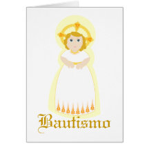 Personalizar de "Milagroso Bautismo" - Tarjetón