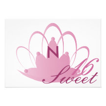 Personalizar de Tiara_ del dulce dieciséis del mon Invitacion Personal