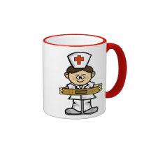 ¡Personalizar masculino de la taza de la enfermera