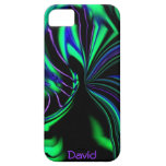 *Personalize* extranjero de neón del caso del iPho iPhone 5 Fundas