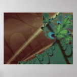 Perspectiva - poster del arte del fractal