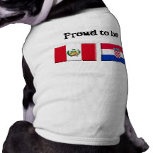 Perú/Croacia Ropa De Perro