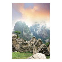 Perú, Machu Picchu, la ciudad perdida antigua de 3 Fotografía