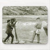 Pesca con mosca, 1918 alfombrilla de raton