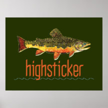 Pesca con mosca Highsticker Impresiones