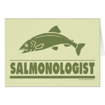 Pesca de color salmón felicitaciones