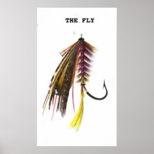 pesca de la mosca poster
