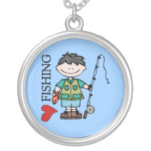Pesca del amor del muchacho I del pelo negro Collares