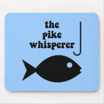 pesca del whisperer del lucio tapete de ratón