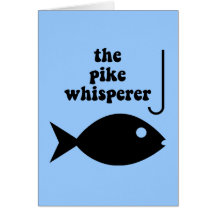 pesca del whisperer del lucio tarjetón